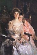 Mrs Fiske Warren (Gretchen Osgood) and Her Daughter Rachel (mk18)